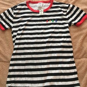 NWT VS PINK Campus Tee xs